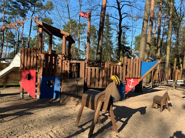 Zur Kita Nassenheide, Bild vom Spielplatz