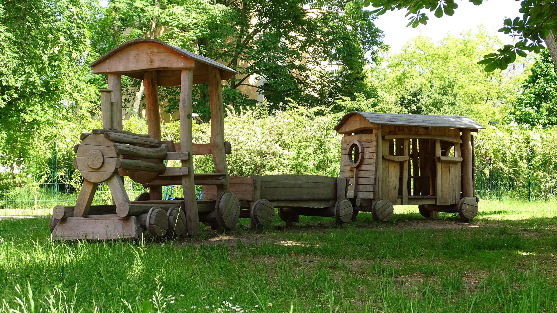 Kita Villa Murkelmaier Spielplatz